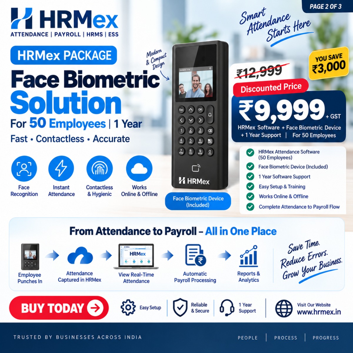 HRMex Software & Biometric